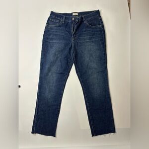 Men's Blue Denim Straight Jeans